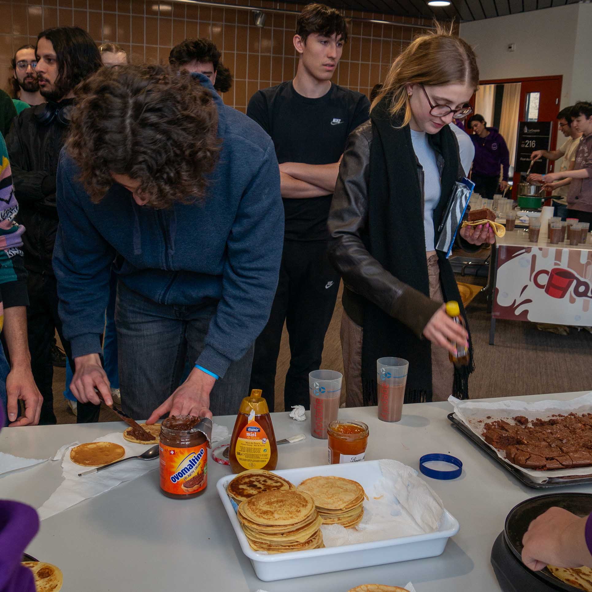 Pause gouter avant les demi finales