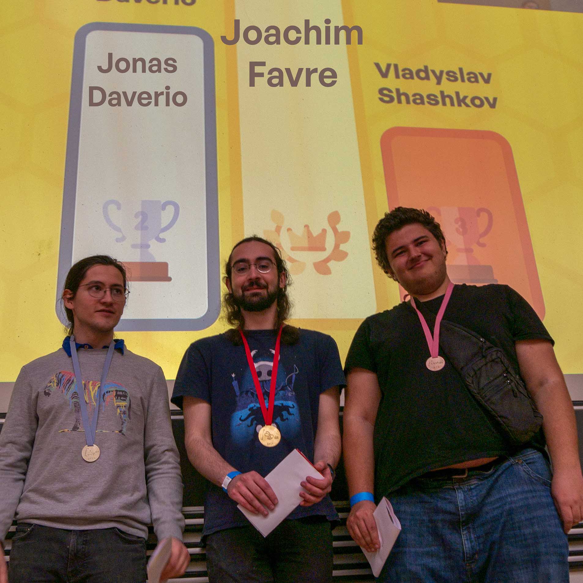 Gagnants du concours